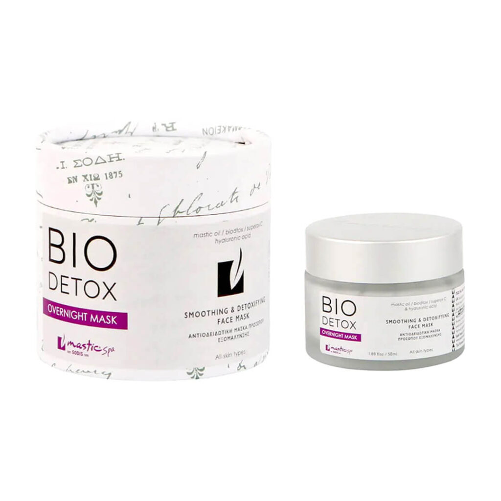 OVERNIGHT MASK. Face mask without rinsing, rich in Vitamins A and E.